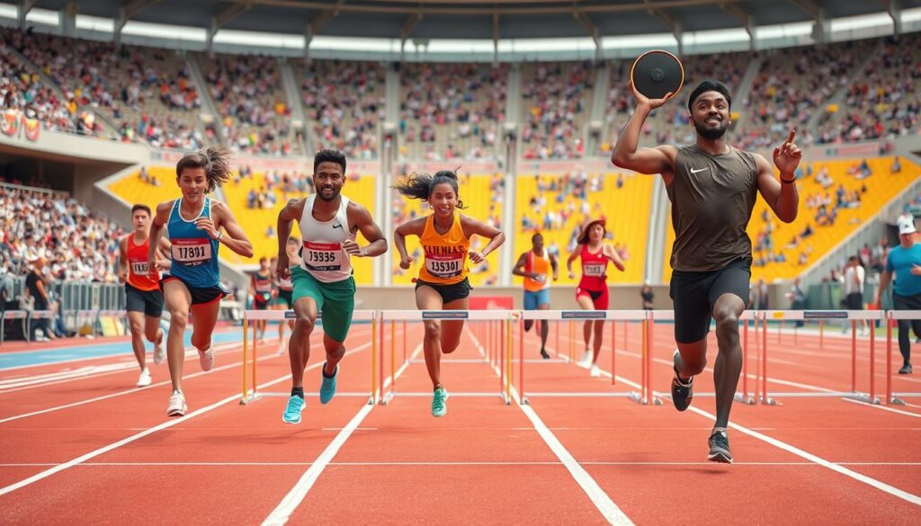 Diversity in track and field