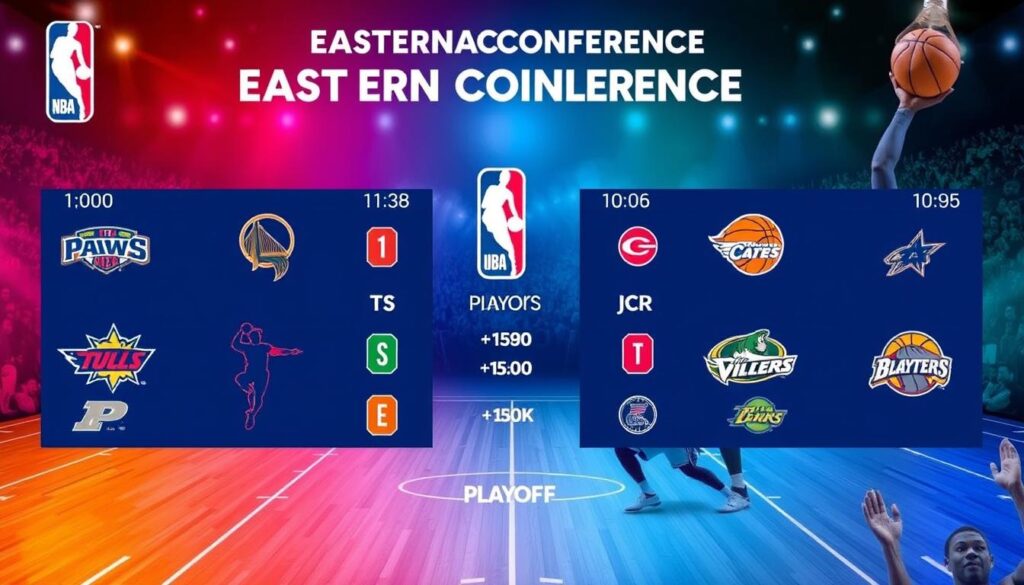 Eastern Conference playoff standings