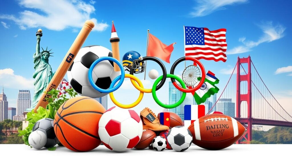 International sports influence on USA events and culture