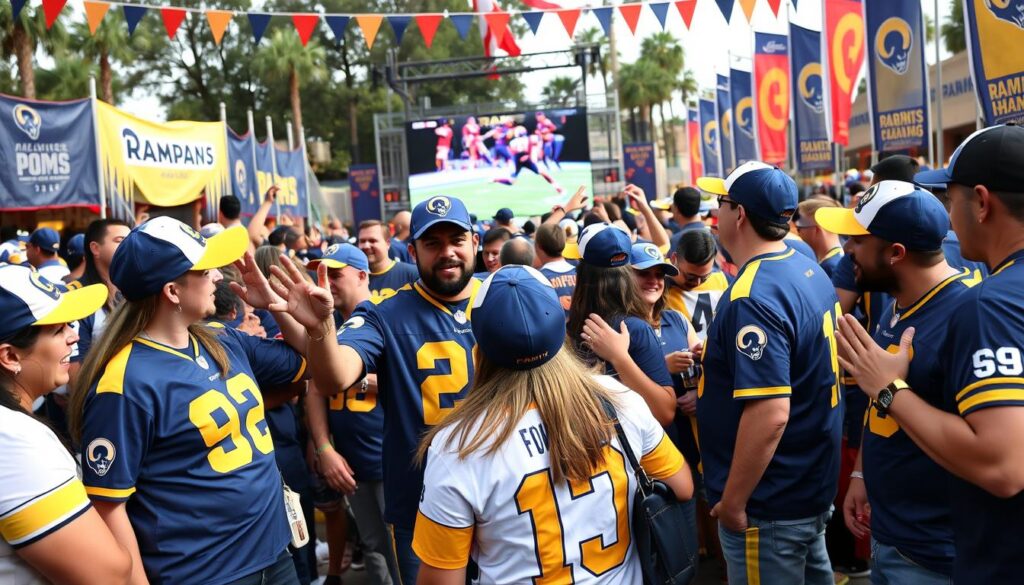 Rams fan discussions connecting supporters