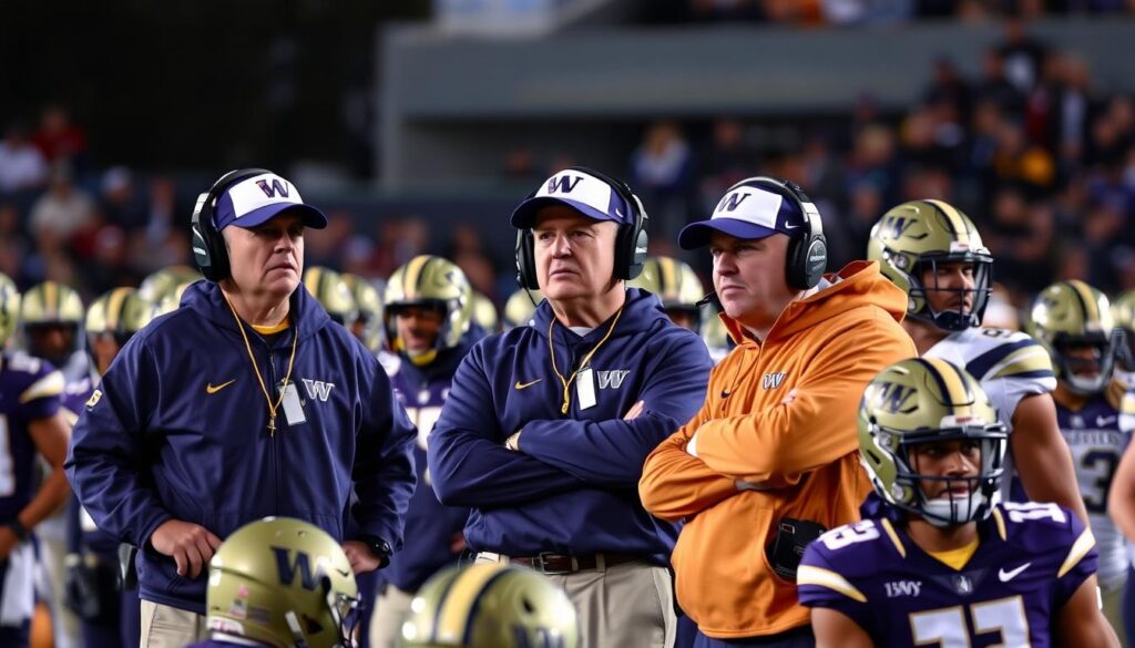 Washington Huskies coaching staff