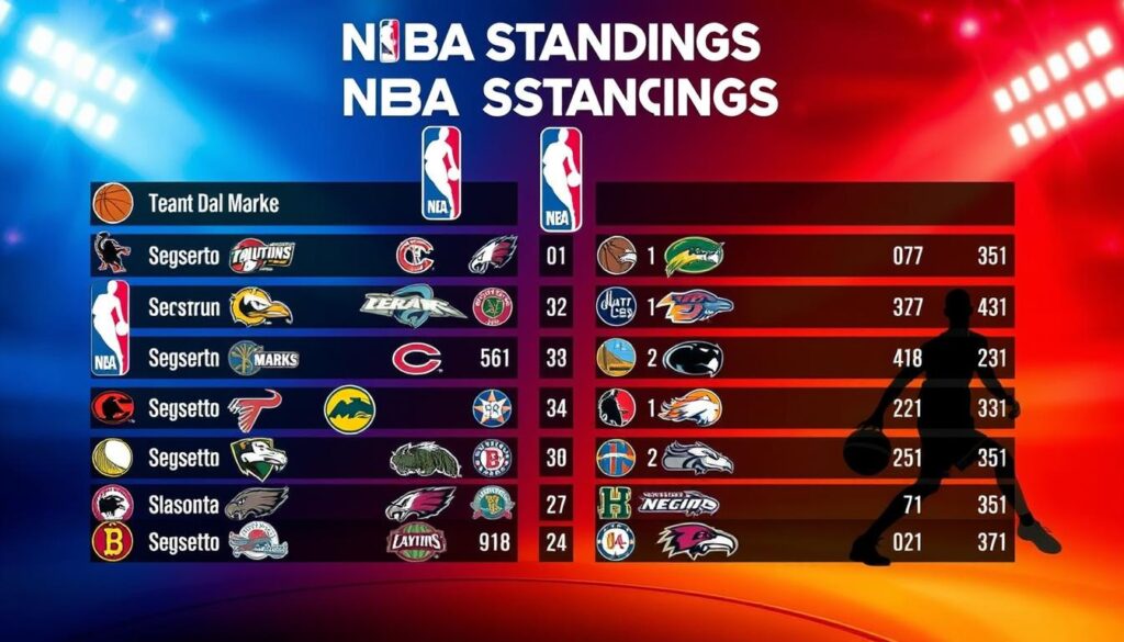 current NBA standings