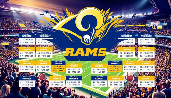 rams schedule